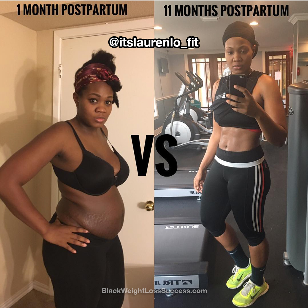 Lauren post baby weight loss