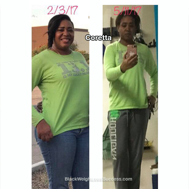 Coretta weight loss