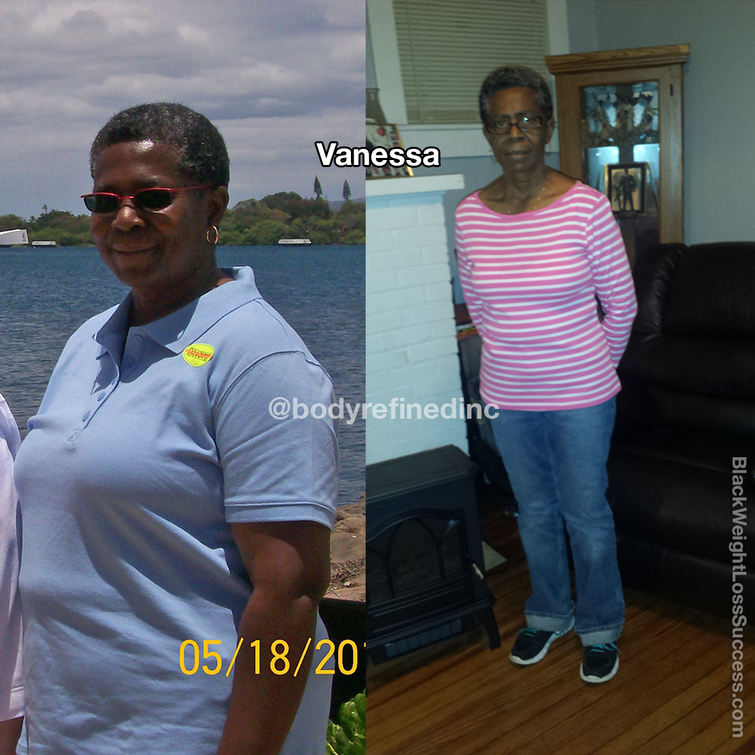 Vanessa lost 56 pounds