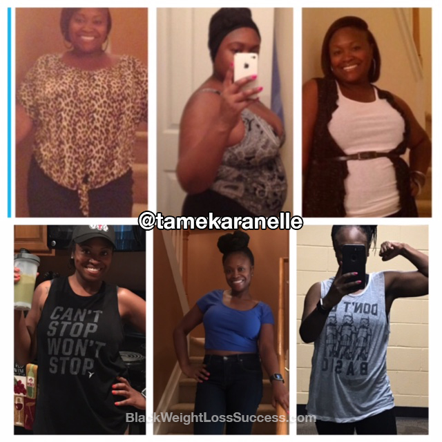 tameka before and after