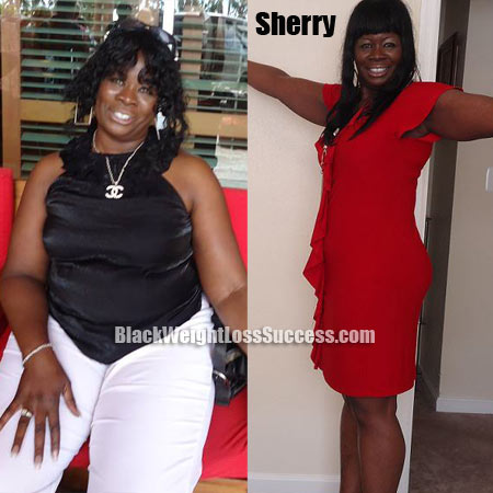 Sherry lost 30 pounds in 28 days by juicing Black Weight 