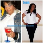 Jenn before and after weight loss
