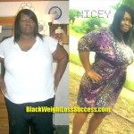Nicey weight loss before and after