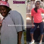 Simone weight loss before and after