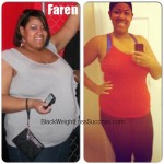 Faren weight loss before and after