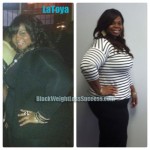 Latoya weight loss before and after