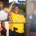 Necey weight loss success