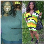 Vikki weight loss before and after