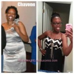 Chavone weight loss before and after