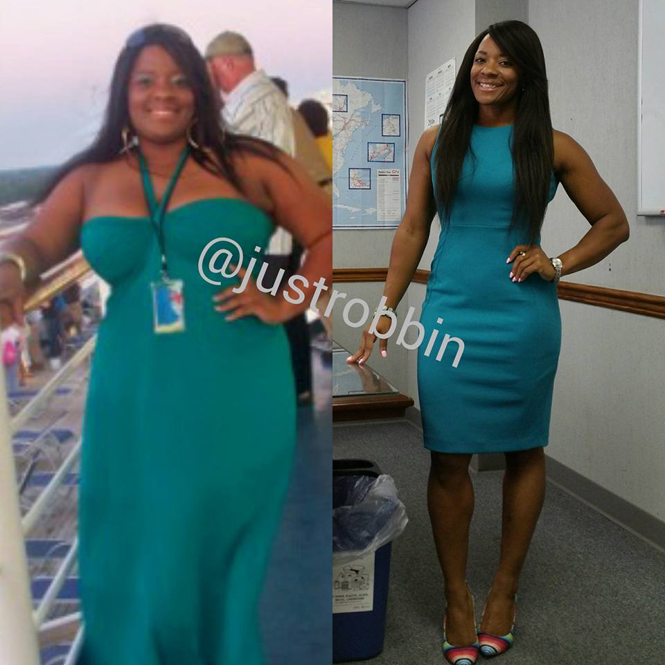 Robin's weight loss journey