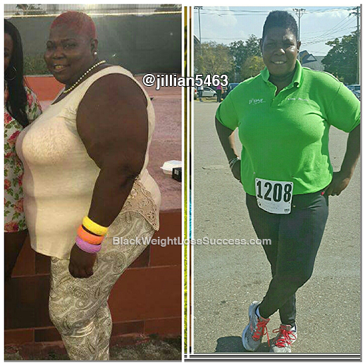 Jillian lost 131 pounds | Black Weight Loss Success