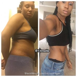 Update: Michelle lost the pounds and transformed her body | Black