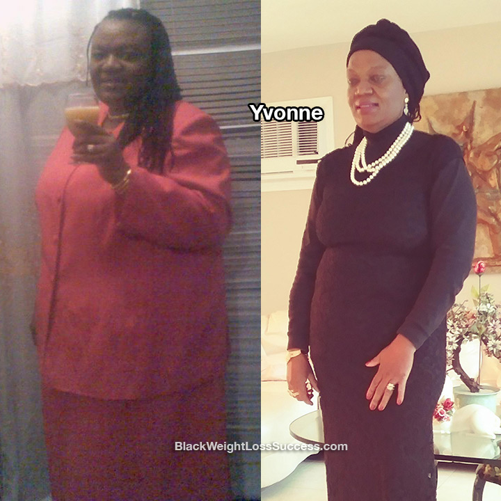 yvonne before and after