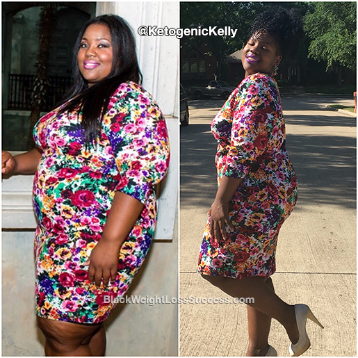 Kelly lost 100 pounds | Black Weight Loss Success