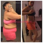 Tahliesha lost 105 pounds