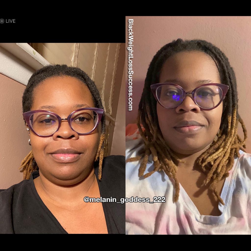 Erika lost 90 pounds | Black Weight Loss Success