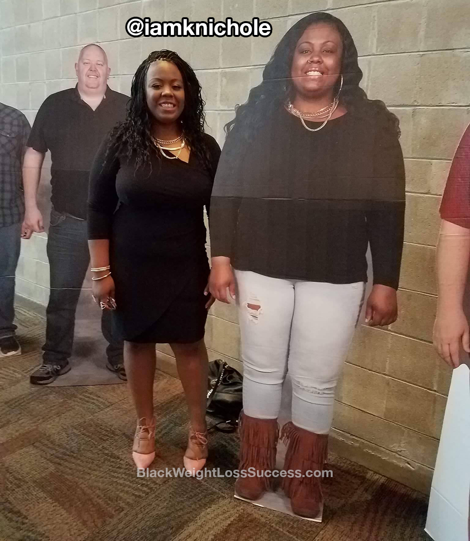 Kandace lost 52 pounds | Black Weight Loss Success