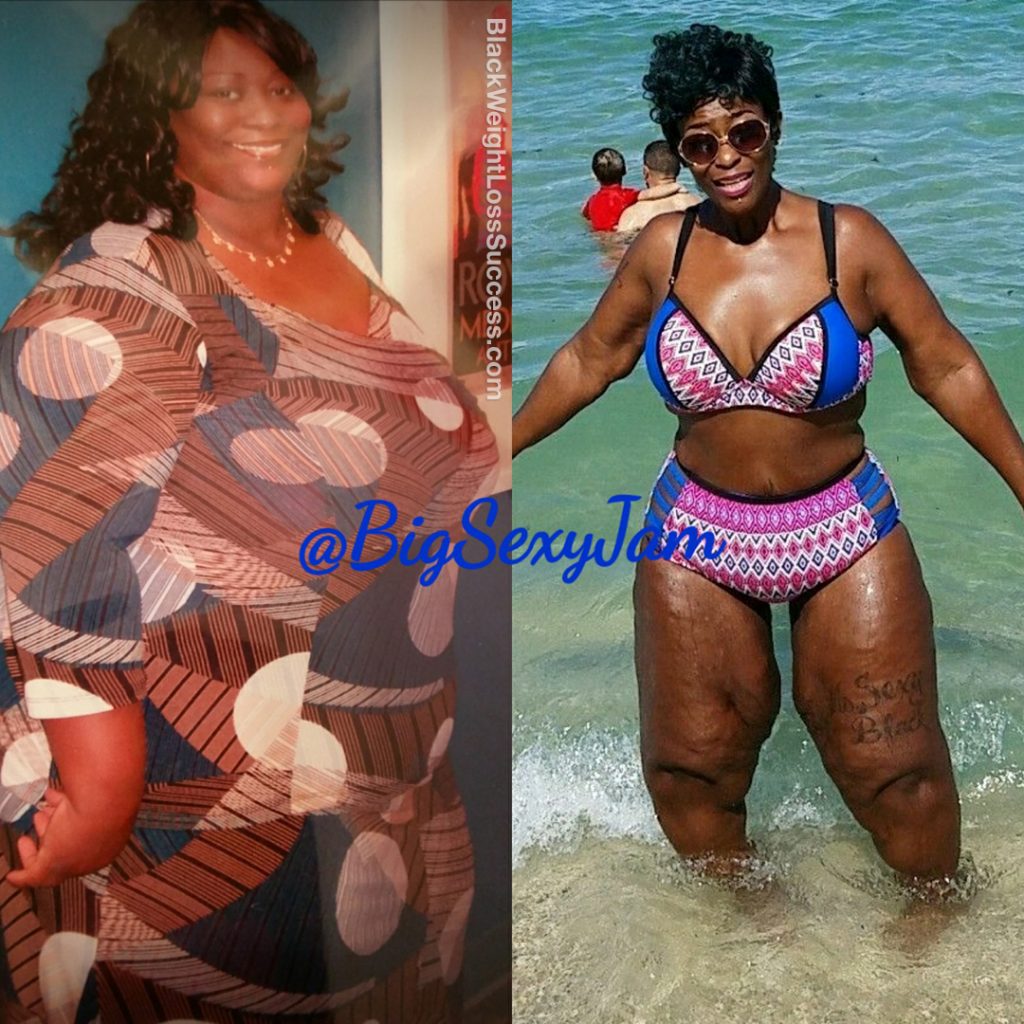 Jam lost 191 pounds Black Weight Loss Success
