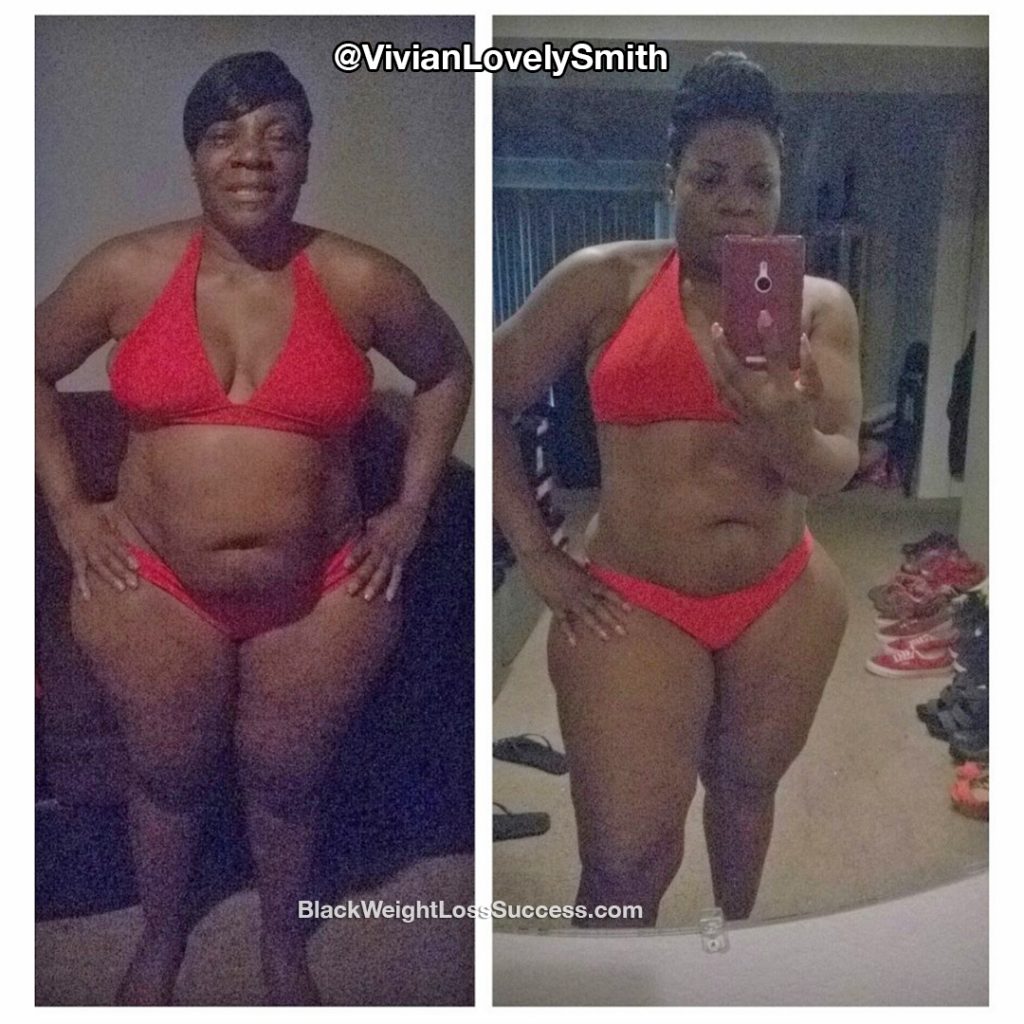 Vivian lost 15 pounds Black Weight Loss Success