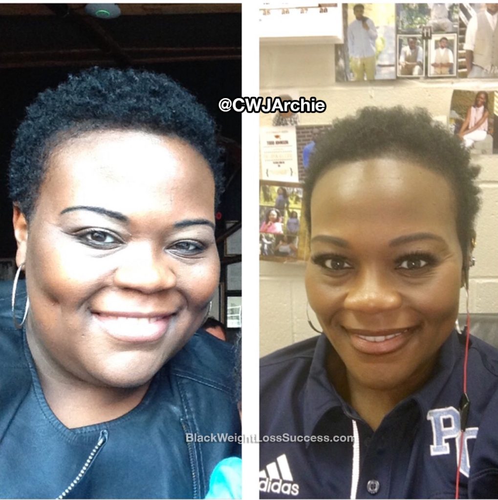 Chelshe lost 90 pounds | Black Weight Loss Success