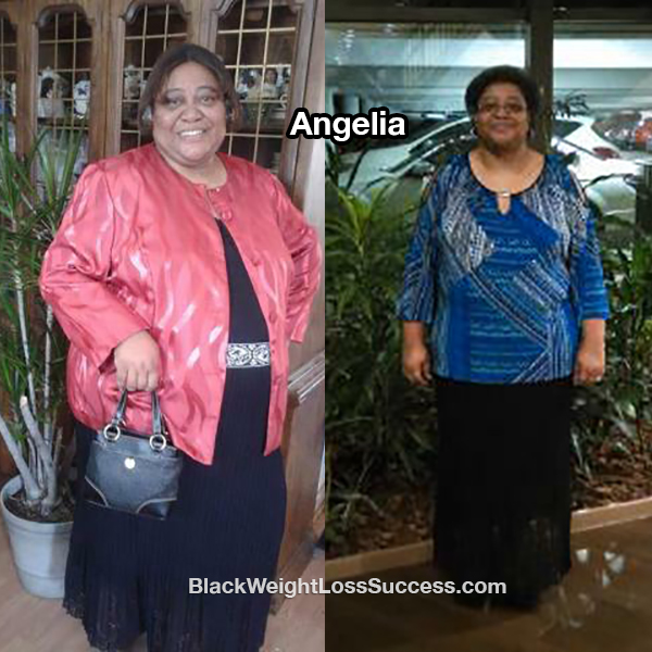 angelia before and after