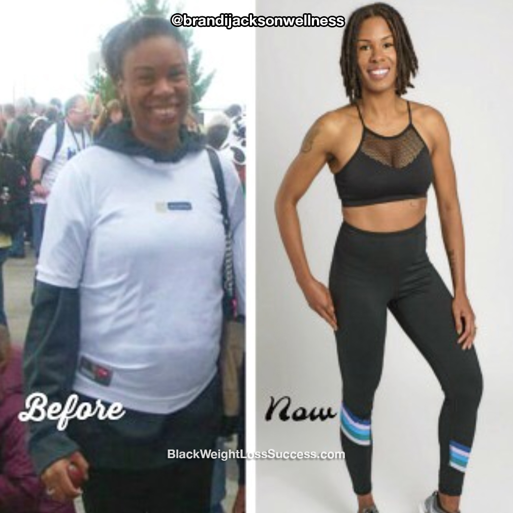 Brandi Lost 40 Pounds Black Weight Loss Success