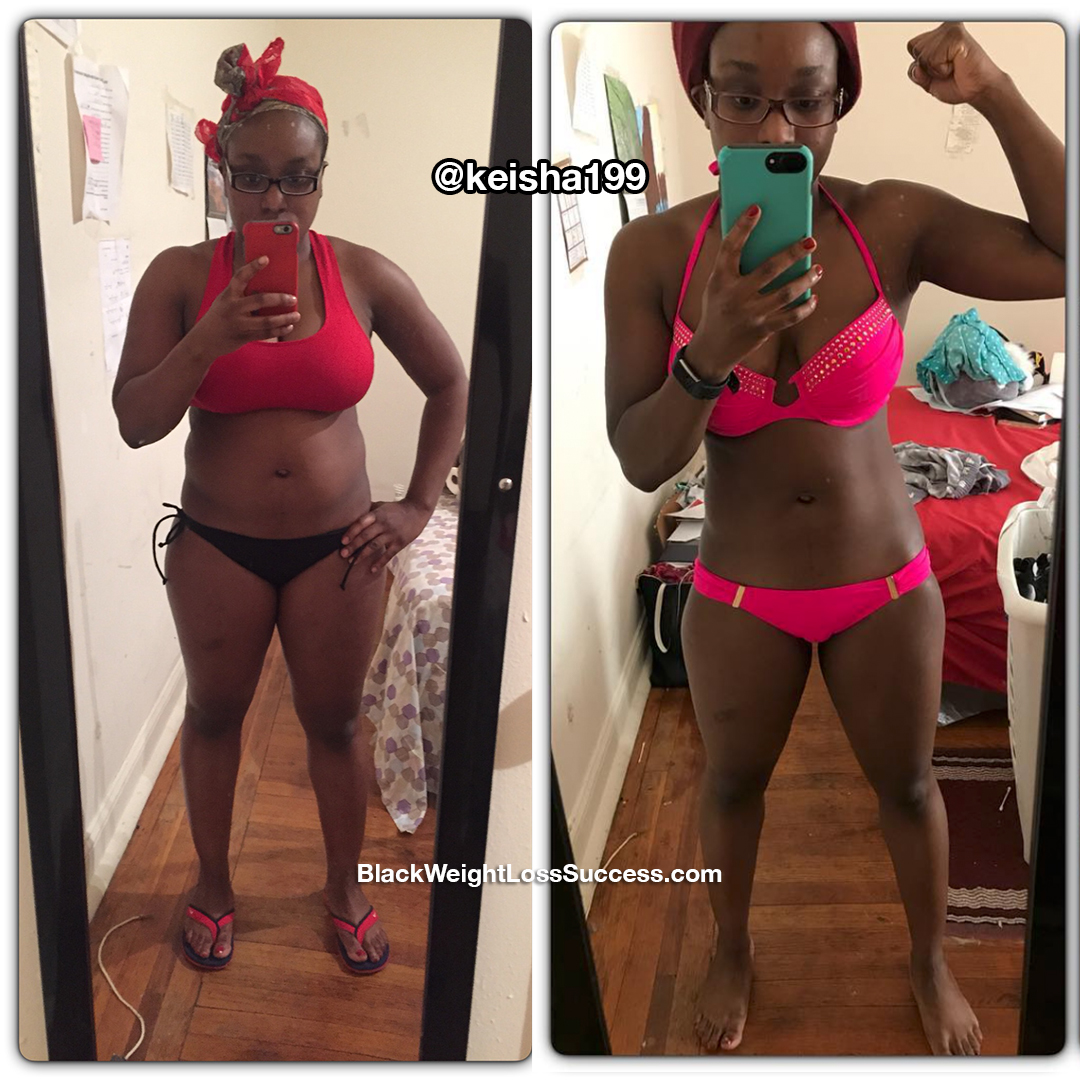 Keisha Lost 30 Pounds Black Weight Loss Success 
