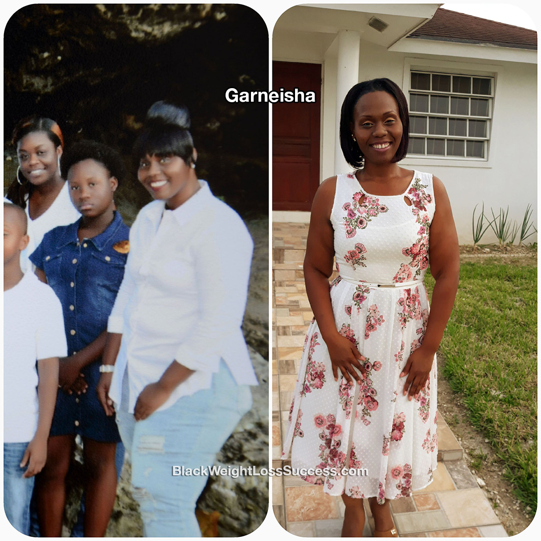 Garneisha before and after