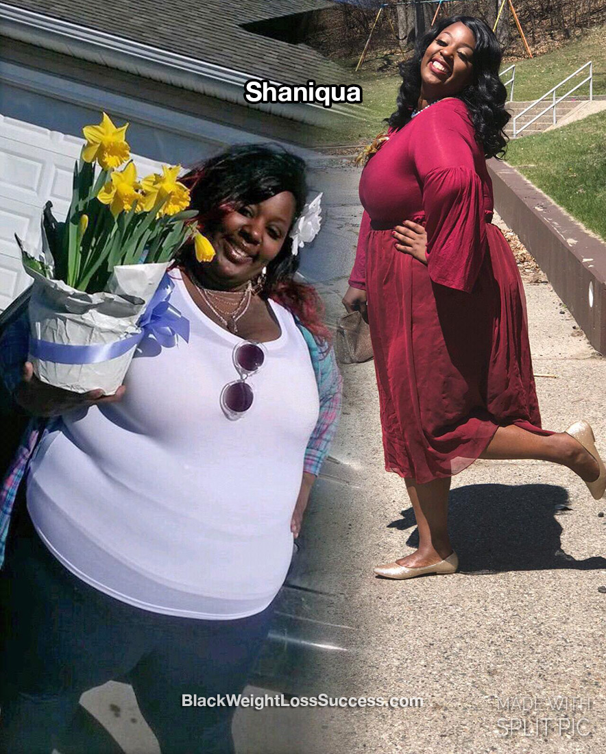 shaniqua before and after