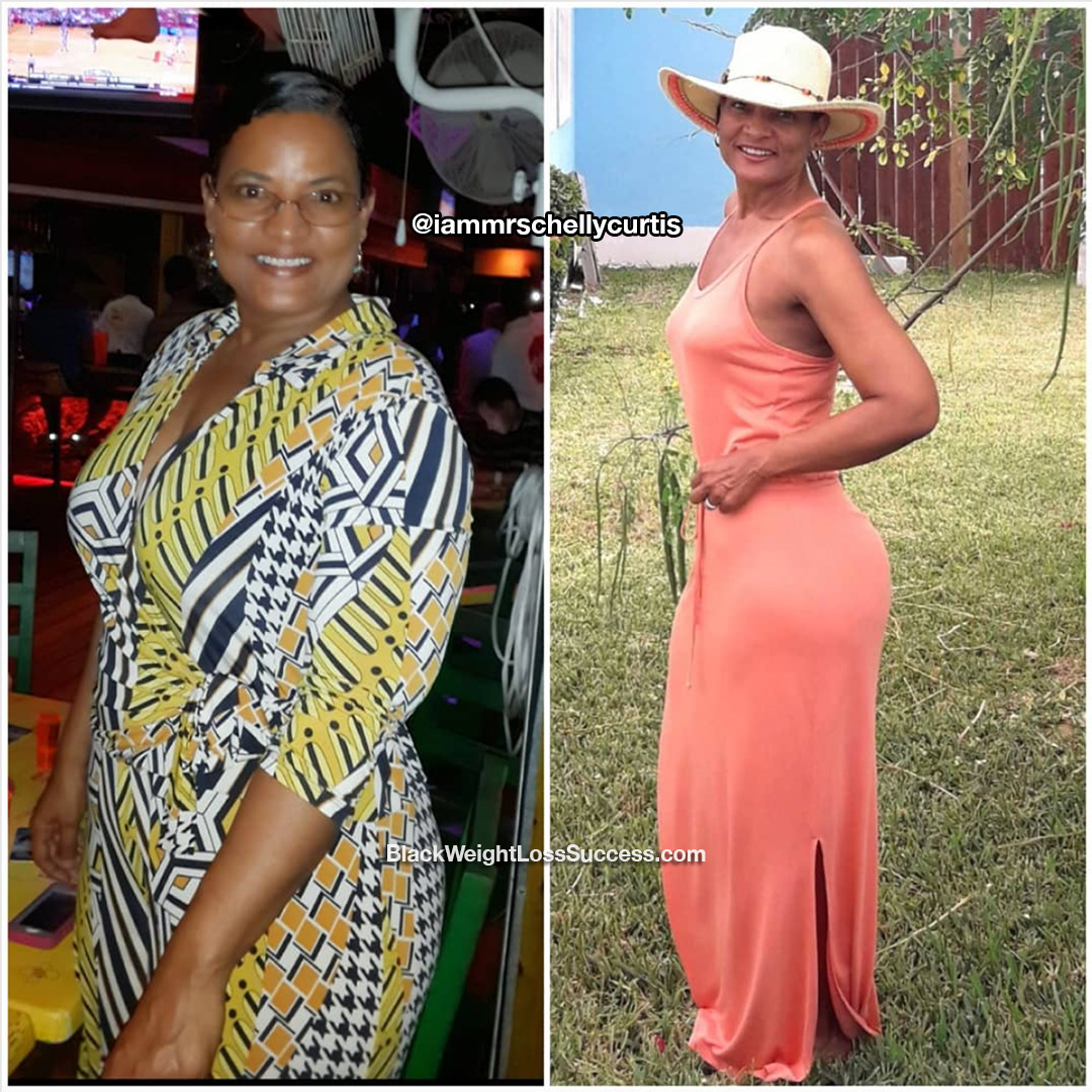 Jessica lost 54 pounds | Black Weight Loss Success