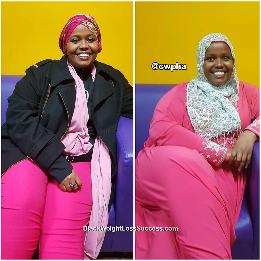 Halima before and after