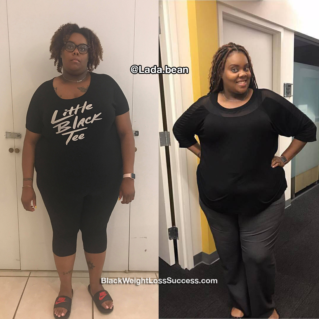 Kelada lost 46 pounds | Black Weight Loss Success