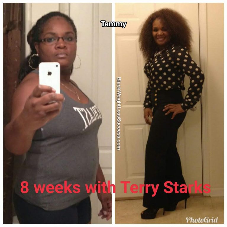 Tammy lost 25 pounds Black Weight Loss Success
