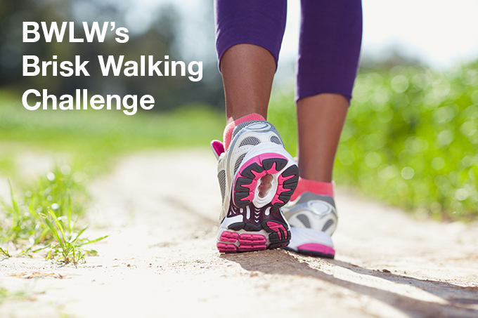 BWLW brisk walking challenge