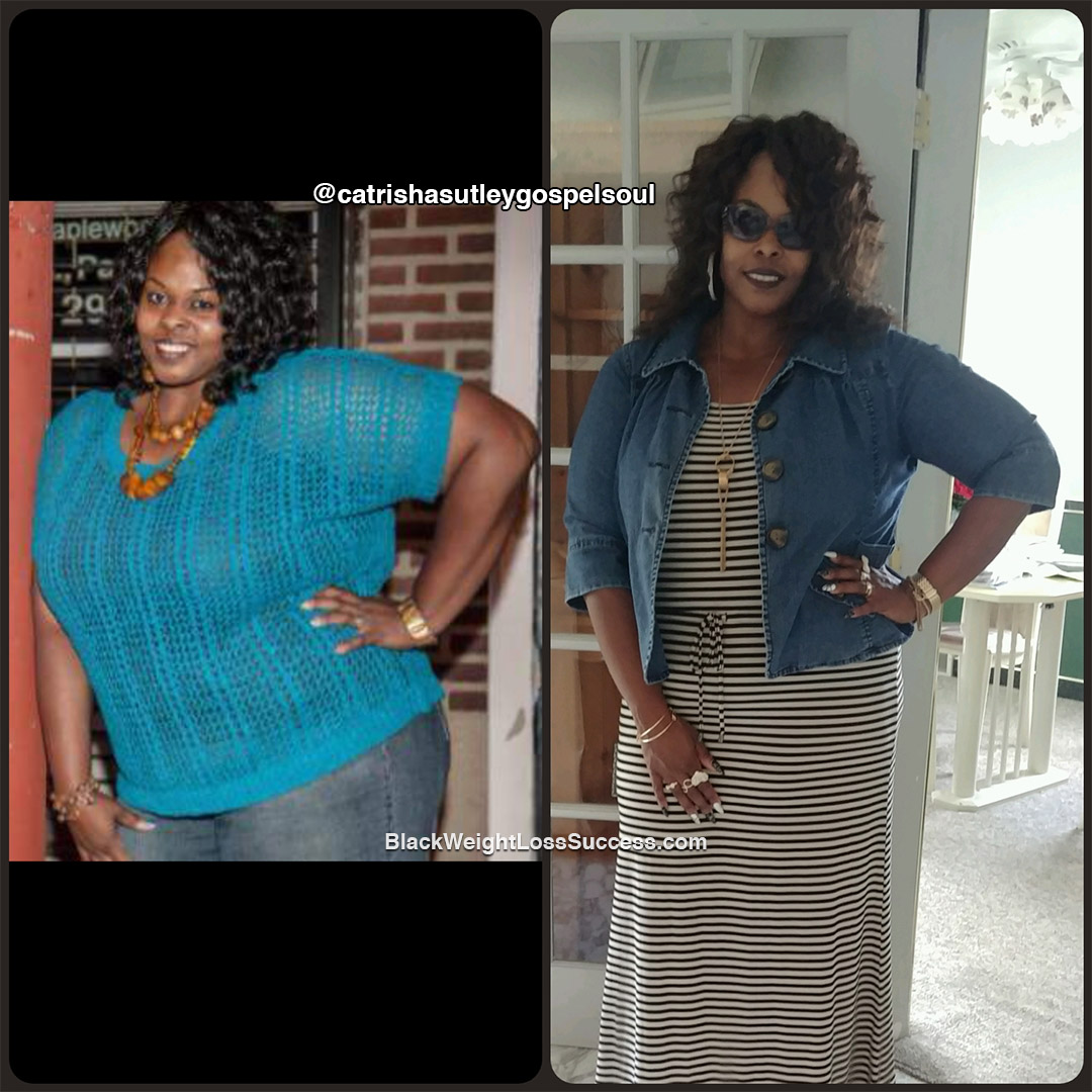 Catrisha before and after