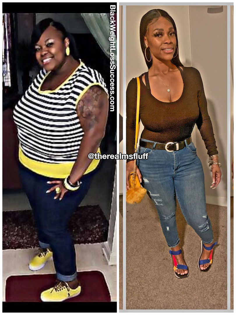 Stacy lost 161 pounds