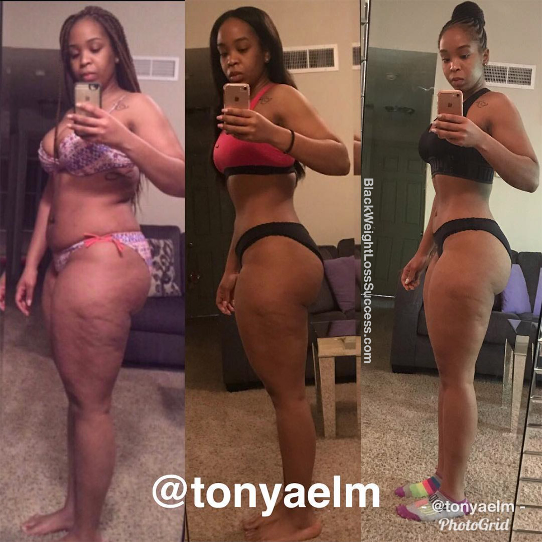Tonyael before and after