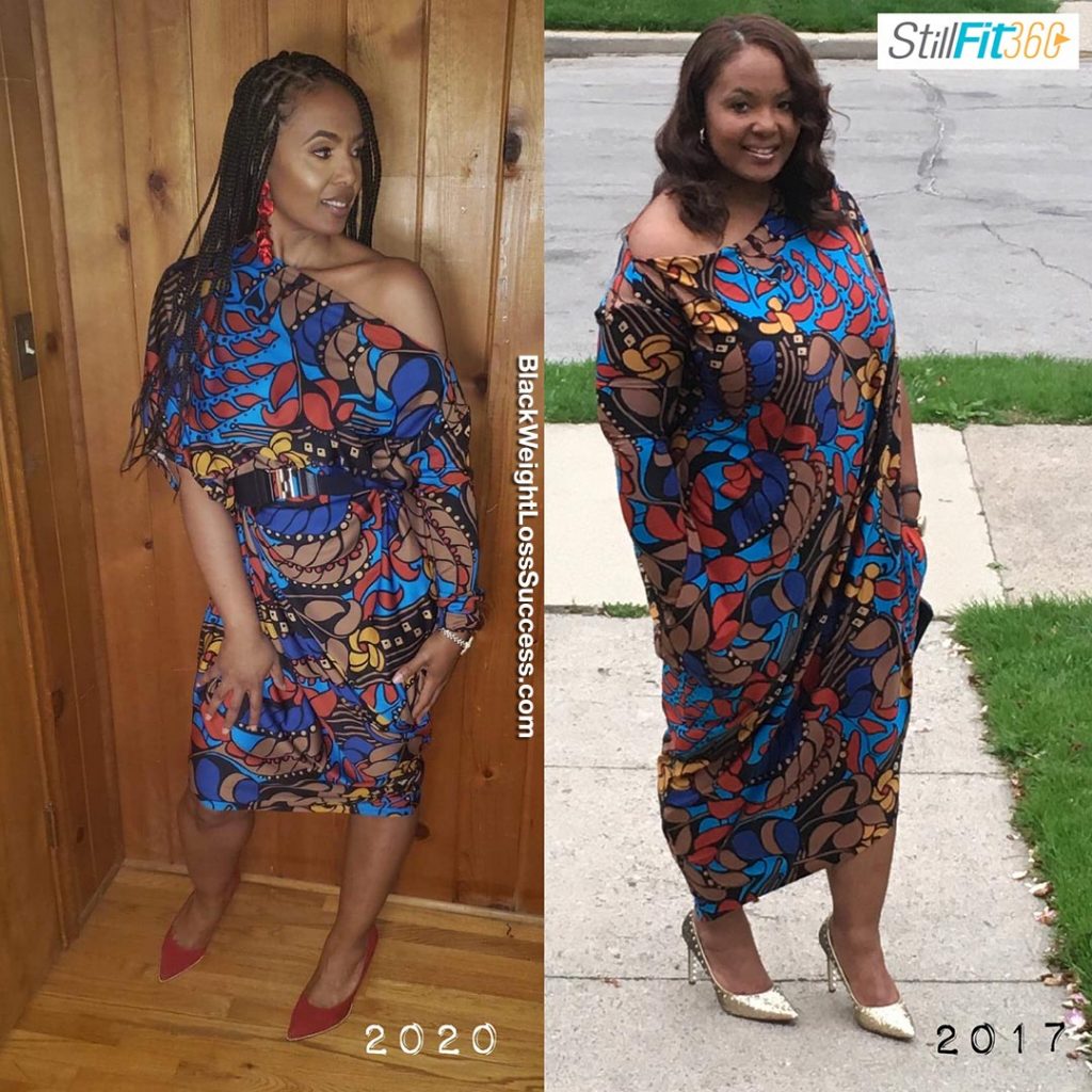 Nikki lost 80 pounds | Black Weight Loss Success