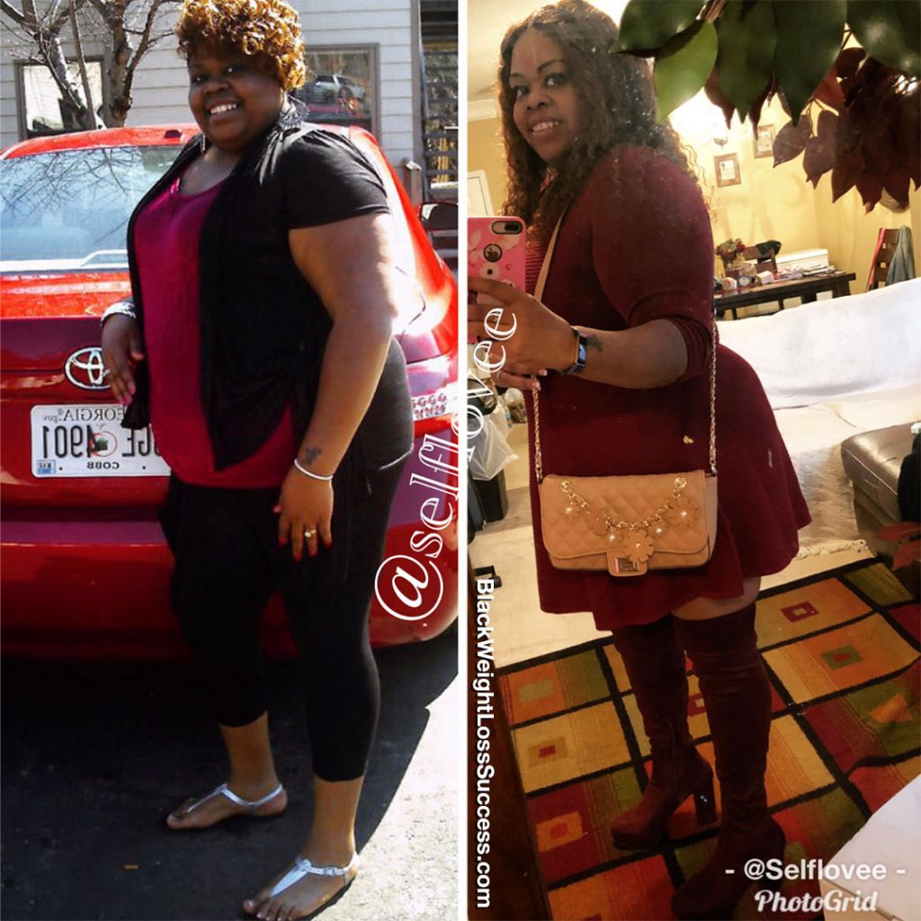 Kenya lost 50 pounds Black Weight Loss Success