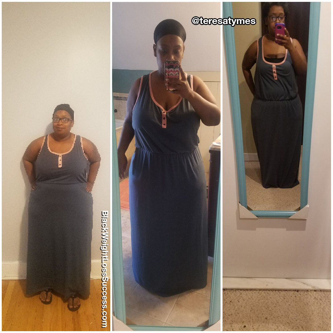 Michelle lost 83 pounds | Black Weight Loss Success