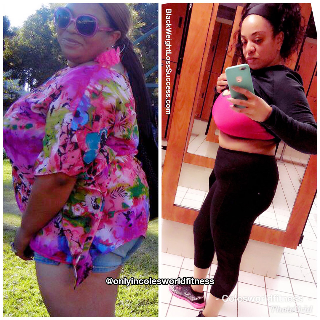 LaCole before and after