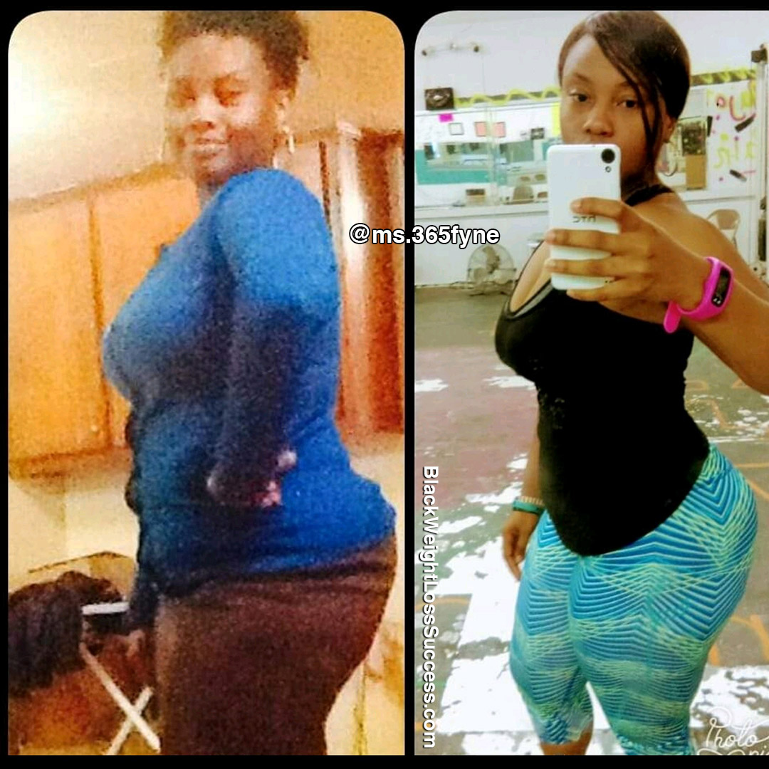Latoya lost 75 pounds Black Weight Loss Success