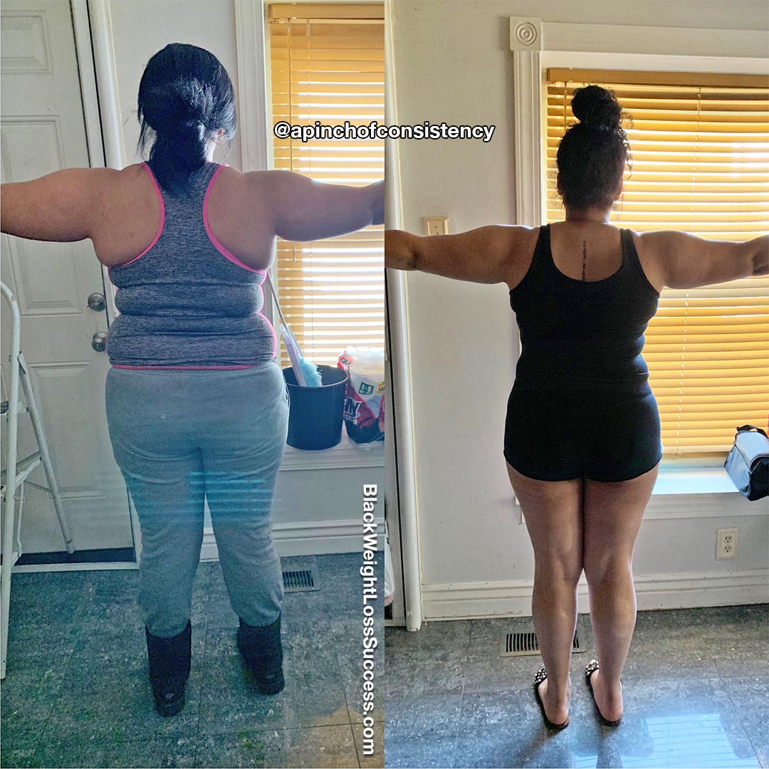 Kashmere weight loss journey