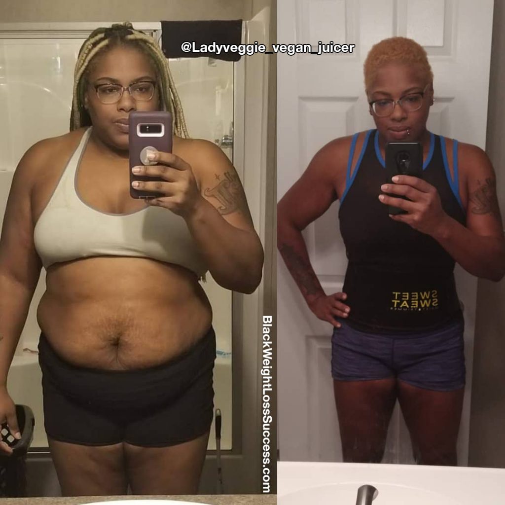 Tee lost 147 pounds | Black Weight Loss Success