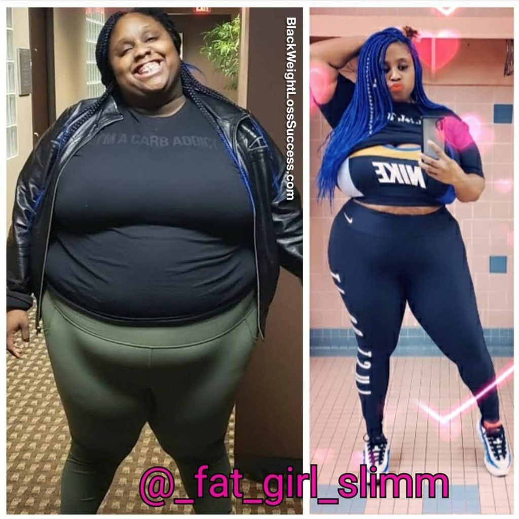 Brittaney lost 134 pounds | Black Weight Loss Success