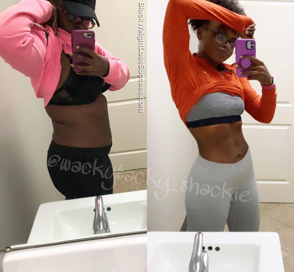 Shaquana weight loss journey