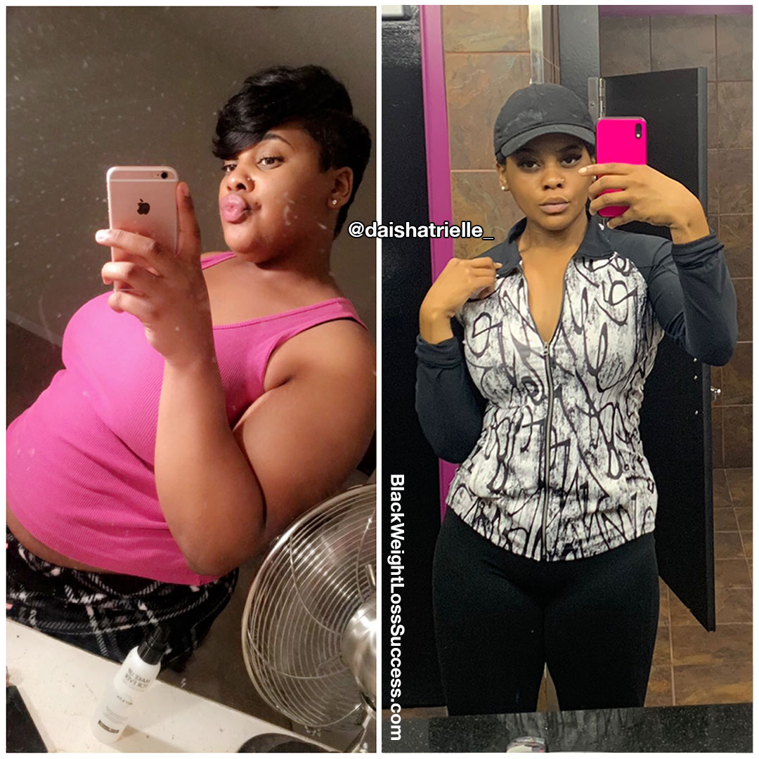 Daisha weight loss journey