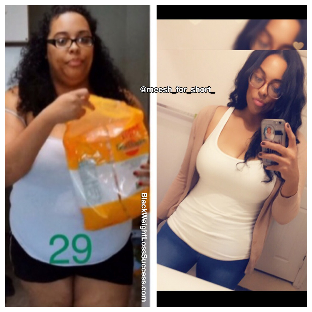 Mesha weight loss story