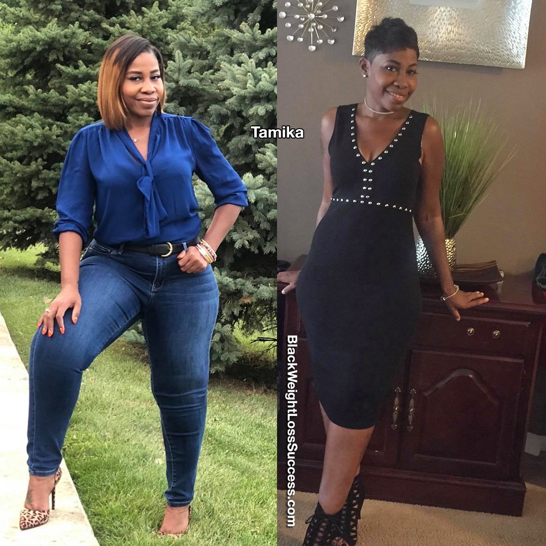 Tamika before and after