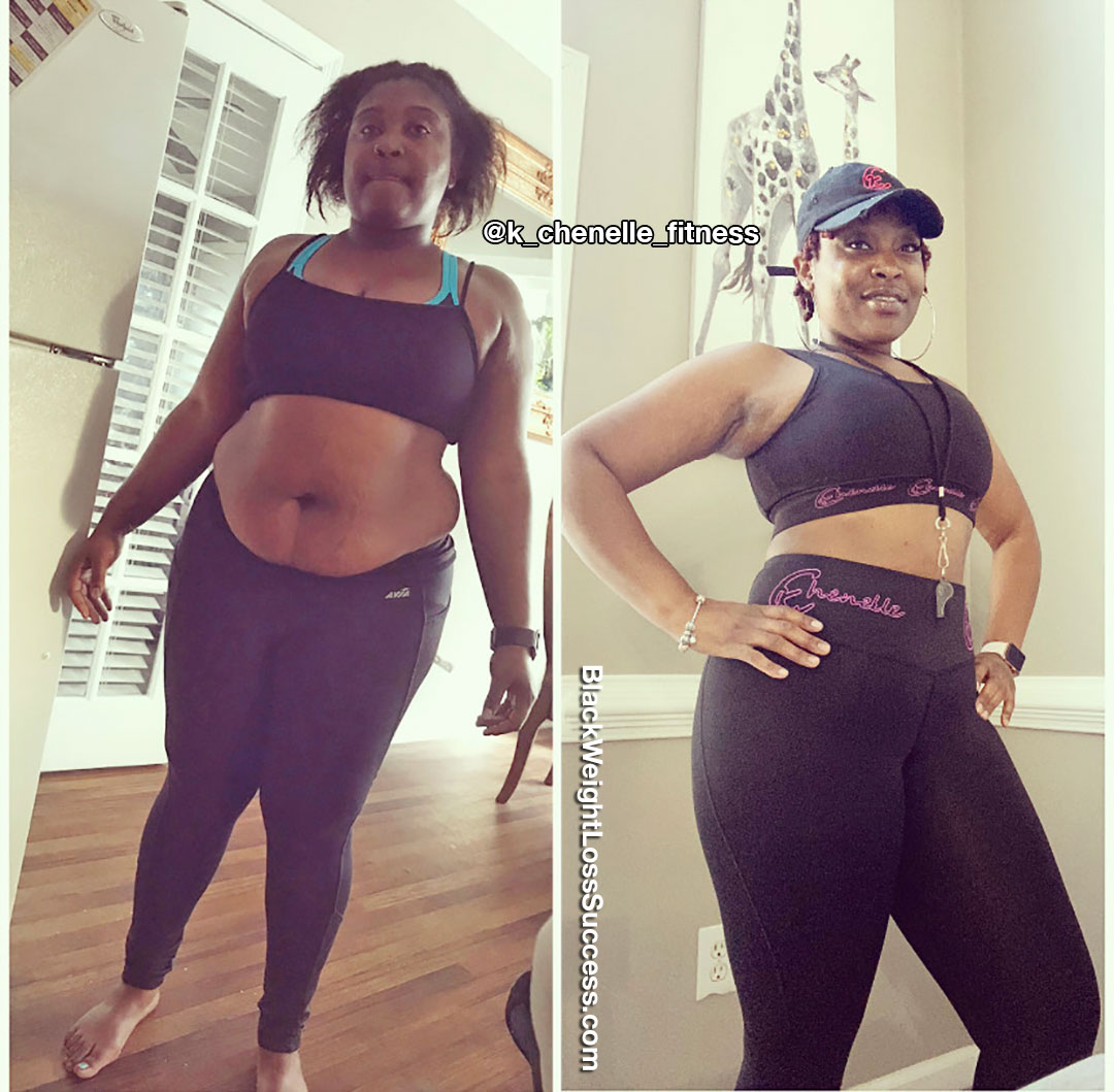 K Chenelle weight loss story